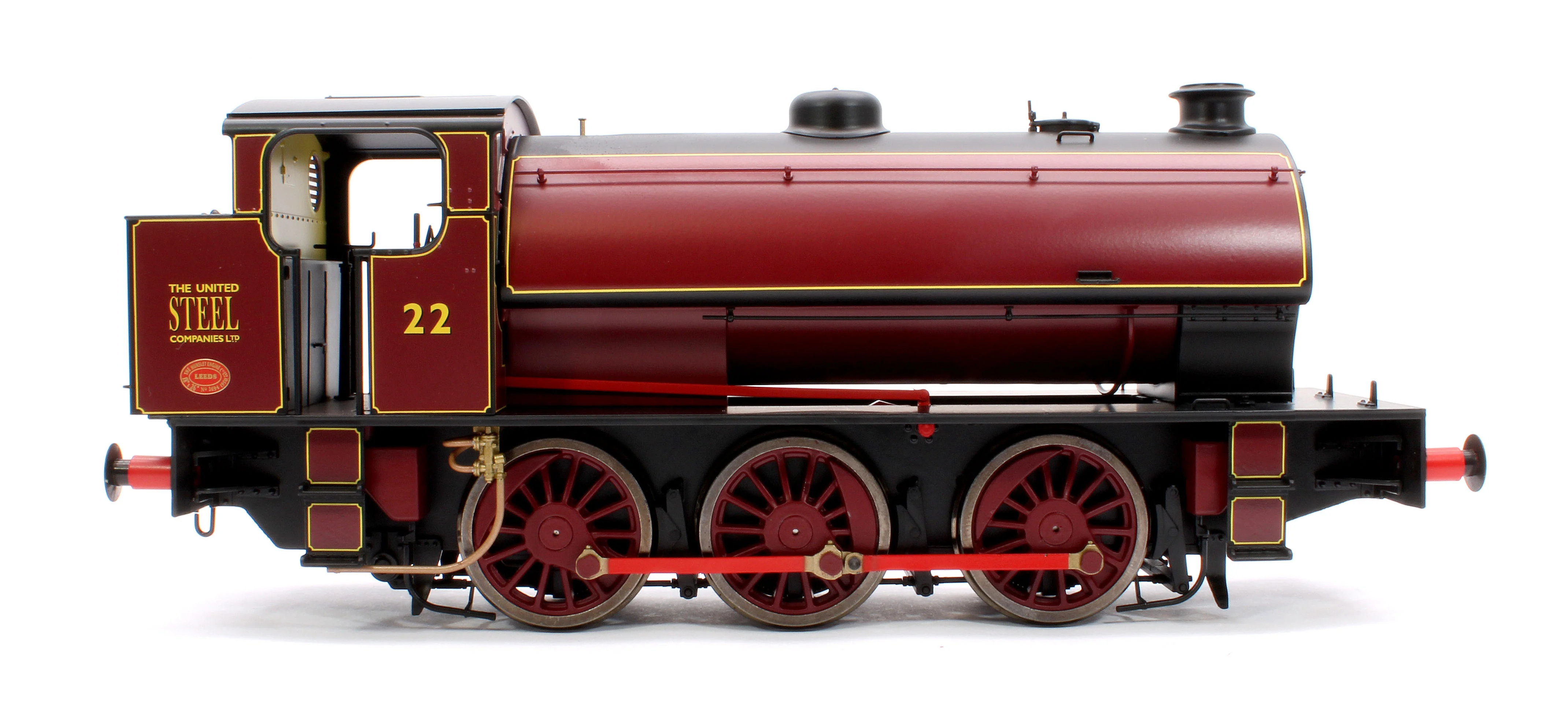 7S-094-008 J94 Austerity United Steel Lined Red No 22 0-6-0 locomotive - Image 6