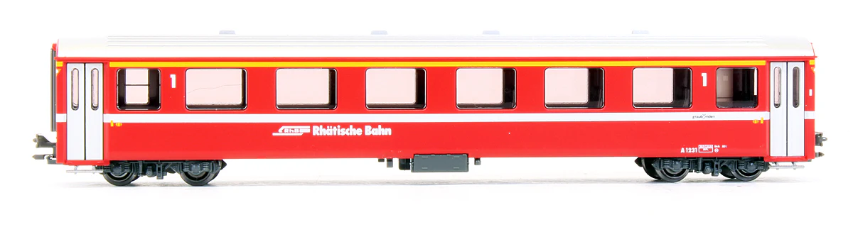 RhB EW1 Red 4 Coach Set (4) - Image 2