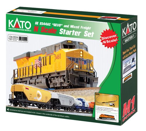 BNSF Swoosh GE ESS44AC Freight Train Set
