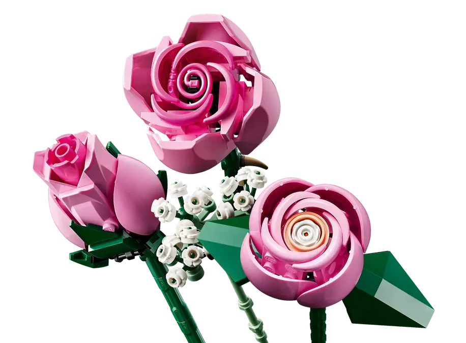Lego Botanicals Bouquet of Pink Roses - 10374 - Image 8