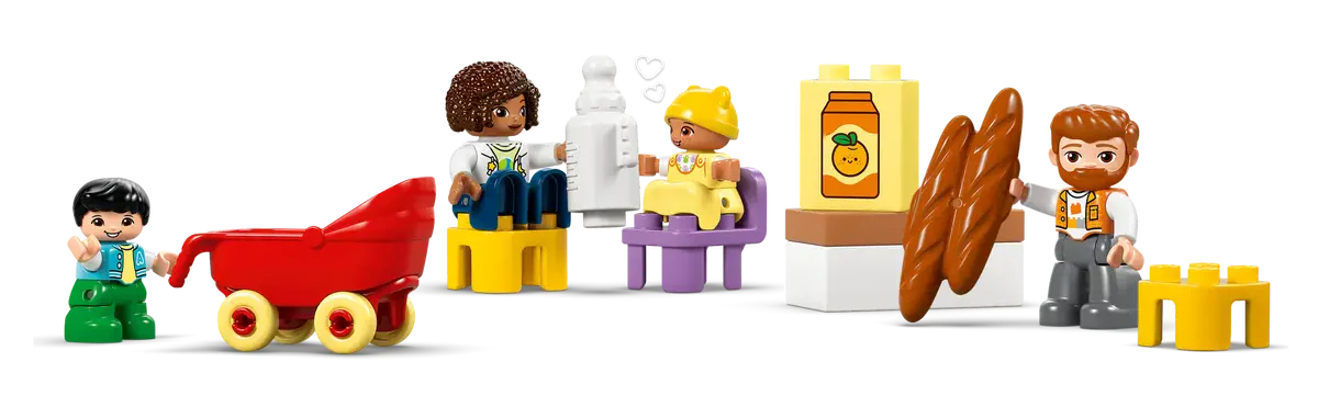 Lego Duplo 3 in 1 Modern Family House with Figures - 10470 - Image 8