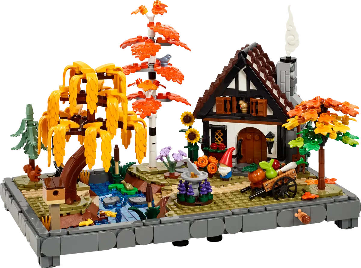 Lego Icons Autumn Cottage Garden - 11372 - Image 2