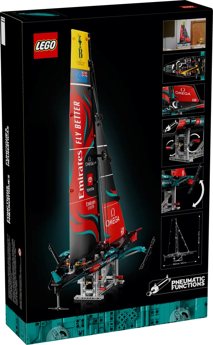 Lego Technic Emirates Team New Zealand AC75 Yacht - 42174 - Image 13