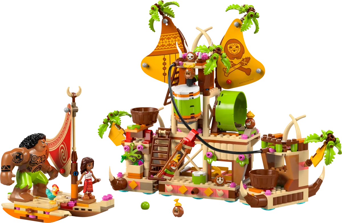 Lego Disney Moana 2 Kakamora Barge - 43258 - Image 2
