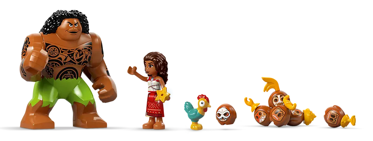 Lego Disney Moana 2 Kakamora Barge - 43258 - Image 4