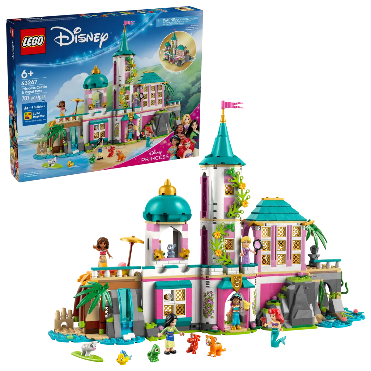 Lego Disney Princess Castle & Royal Pets - 43267