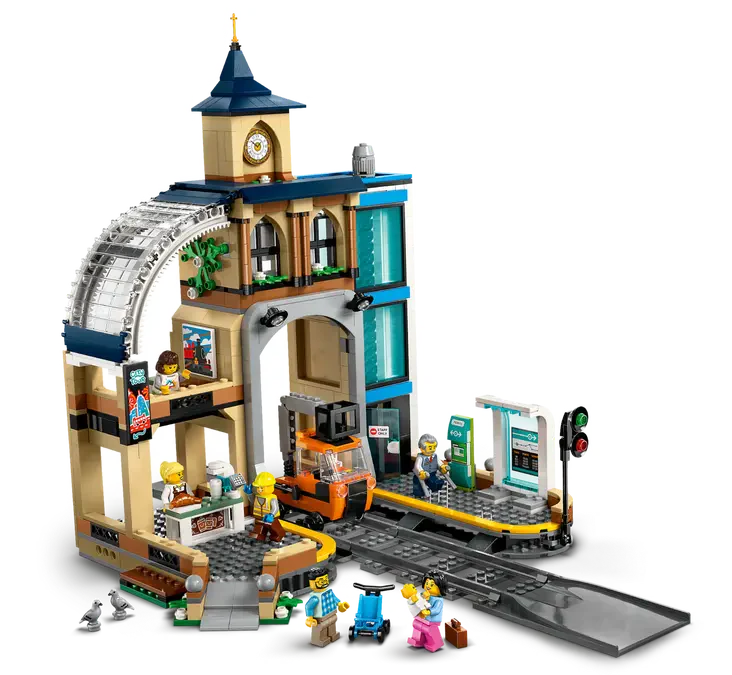 Lego City Central Train Station - 60469 - Image 4