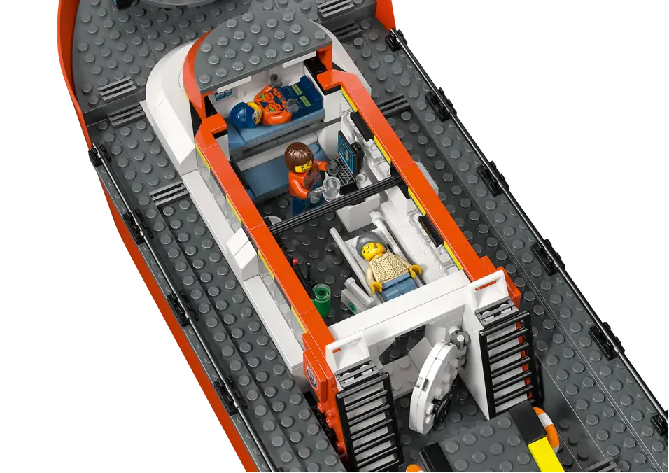 Lego City Coast Guard Rescue Boat & Helicopter - 60504 - Image 4