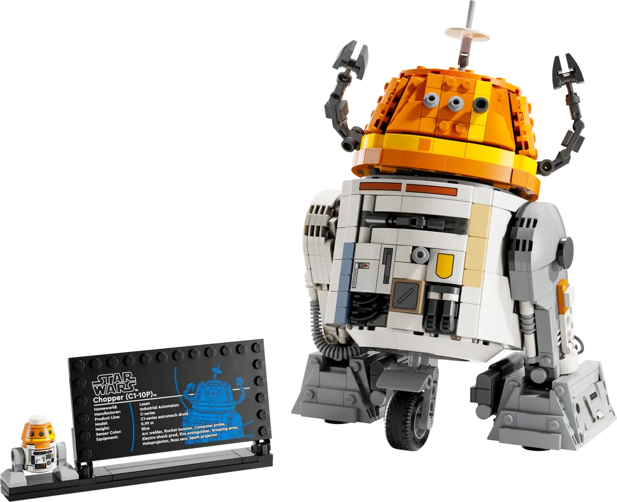 Lego Star Wars™ Chopper (C1-10P)™ Astromech Droid - 75416 - Image 2