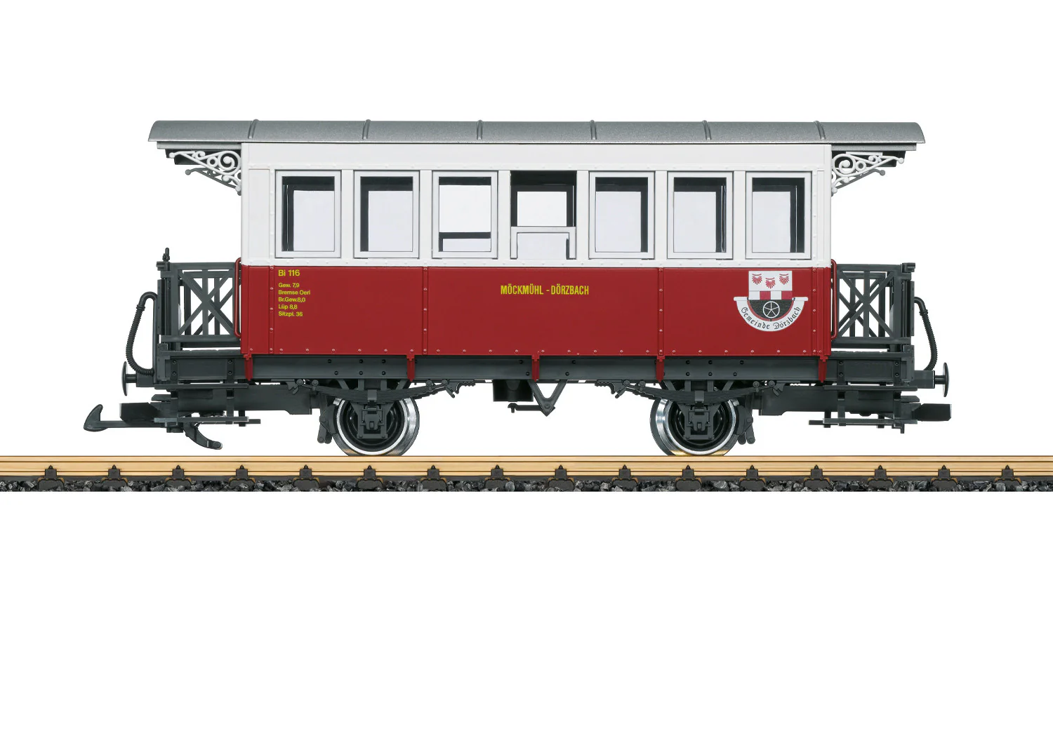 Jagsttal Railroad Passenger Car No. 116