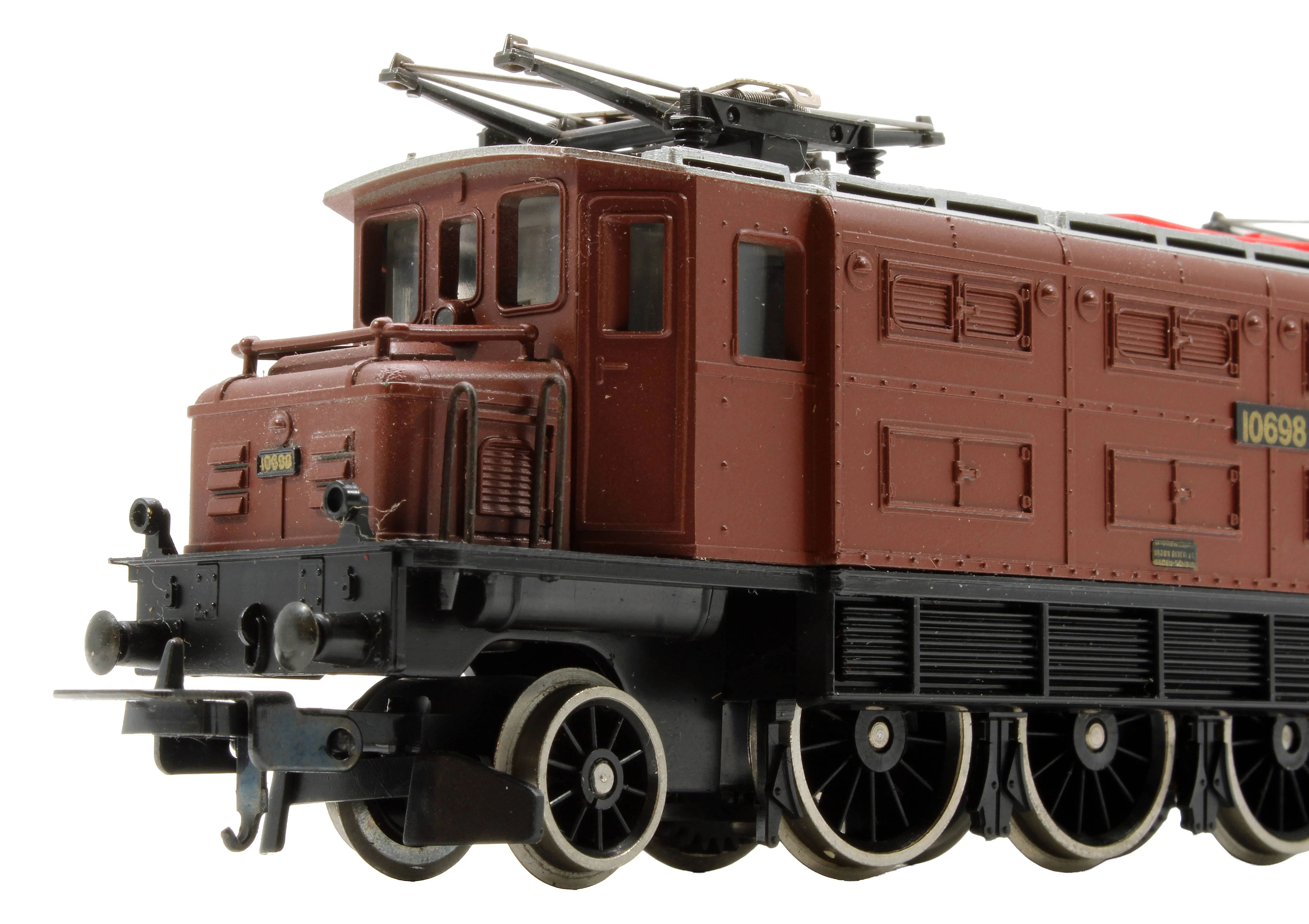 Pre-Owned LIMA 'HO' GAUGE L208118 SBB Brown Class AE 3/6 10698 Electric Locomotive - Image 3