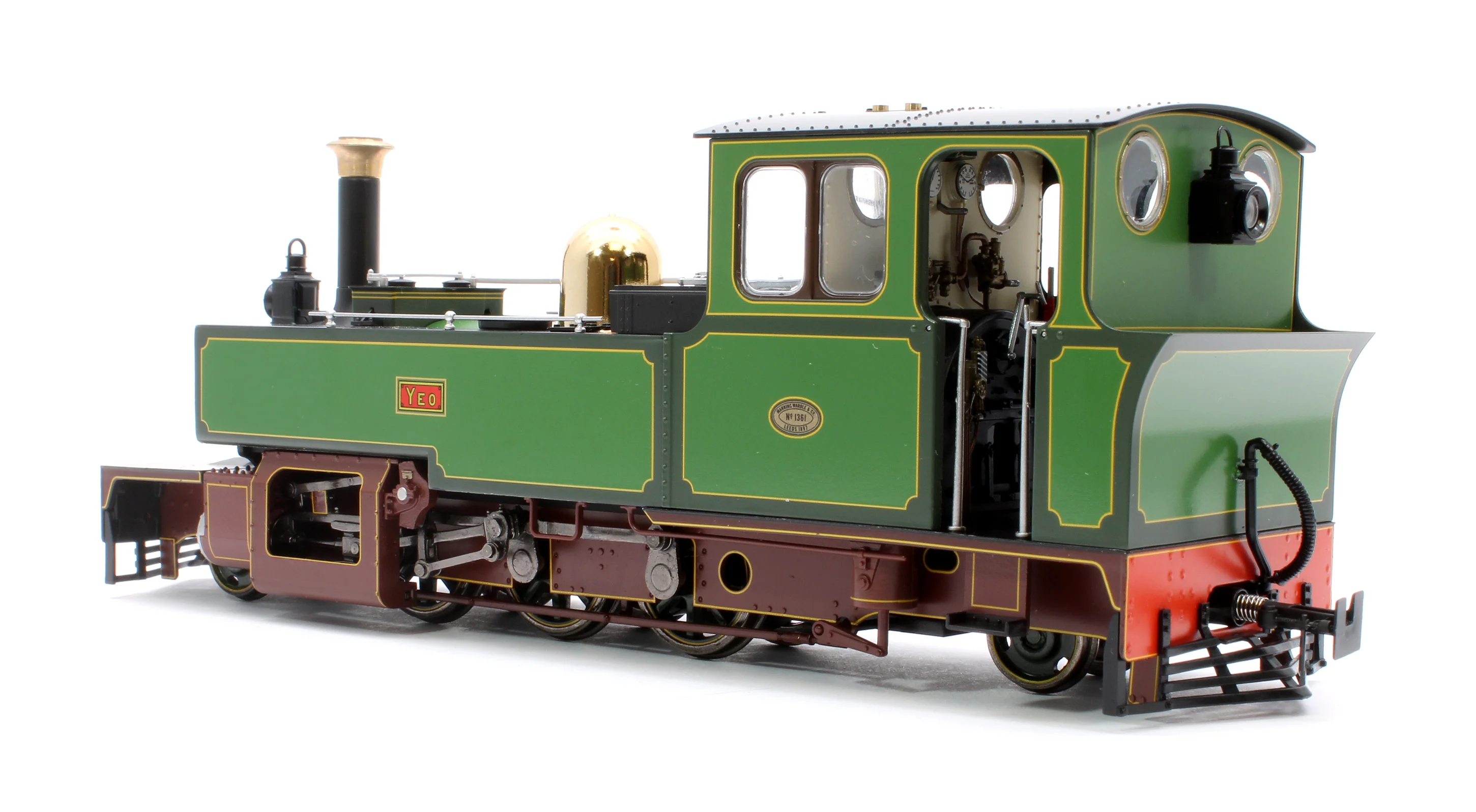LHT-7NS-002 Lynton & Barnstaple Manning Wardle 2-6-2 YEO Lynton & Barnstaple Livery 1903-1913 (Early Cab) - Image 2