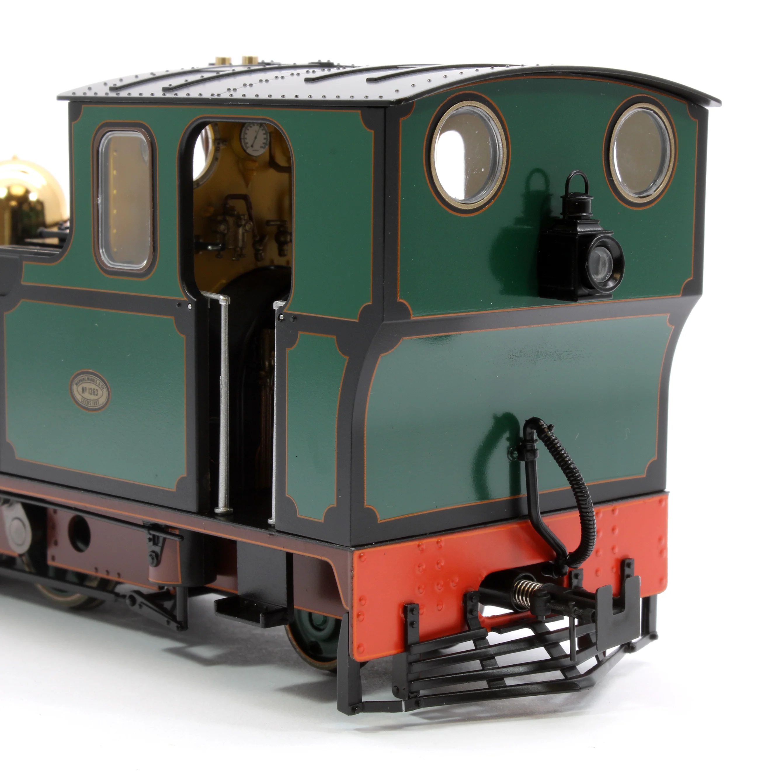 LHT-7NS-003D Lynton & Barnstaple Manning Wardle 2-6-2 TAW Lynton & Barnstaple Livery 1913-1924 (Late Cab) - DCC Fitted - Image 8