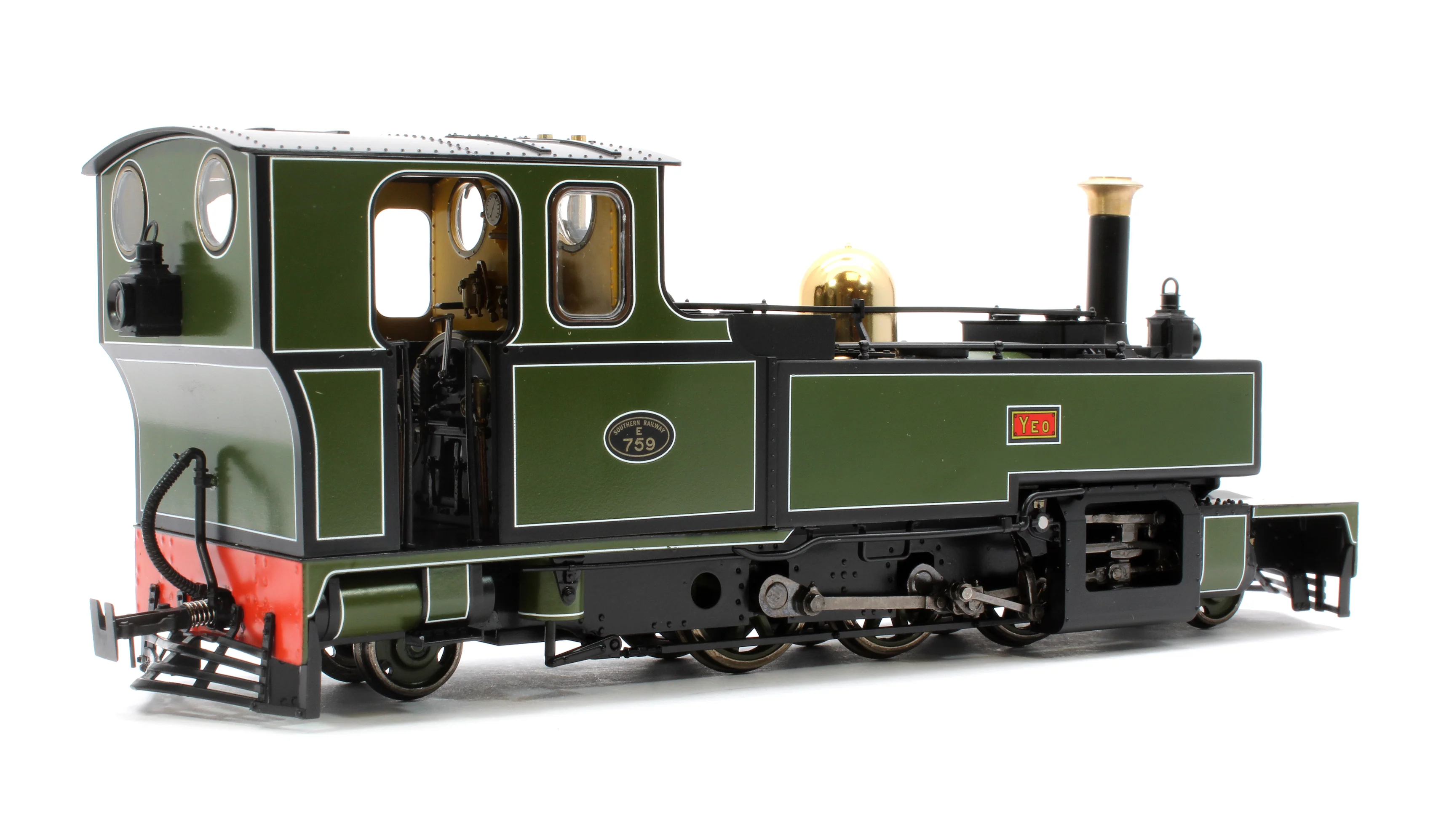 LHT-7NS-005D Lynton & Barnstaple Manning Wardle 2-6-2 YEO Southern Livery 1927-1929 (late Cab) DCC Fitted - Image 3