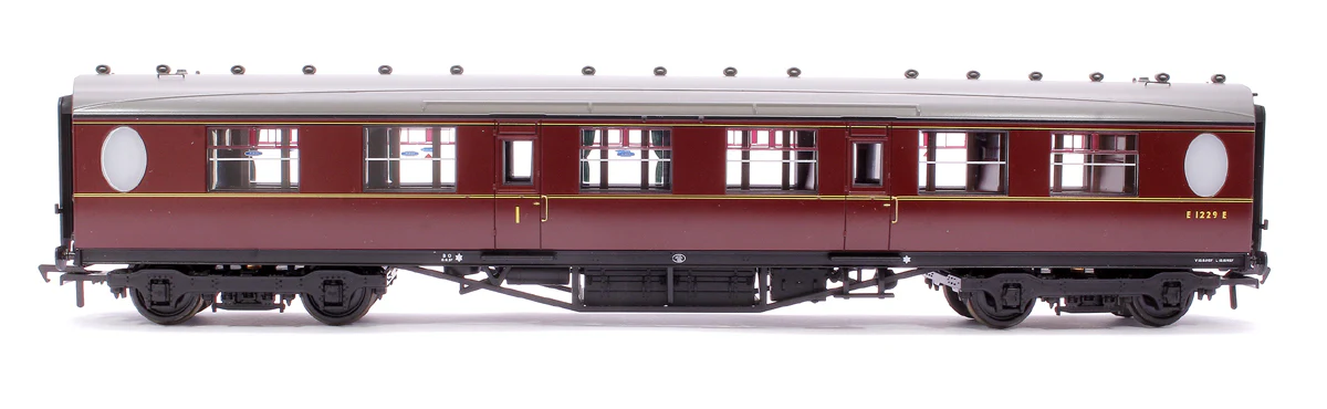 LNER Thompson Composite Corridor BR Maroon No. E1229E - Image 2