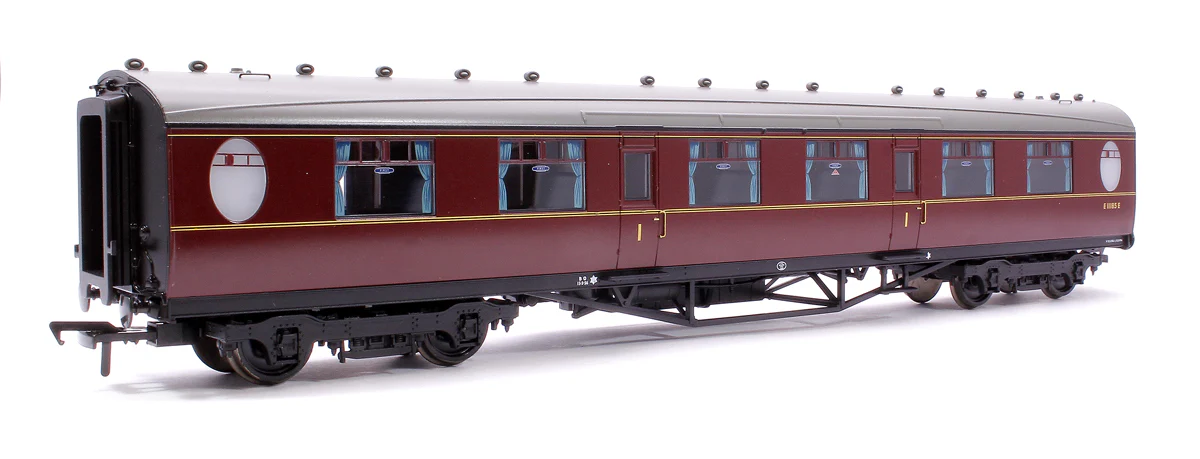 LNER Thompson First Corridor BR Maroon No. E11185E - Image 3