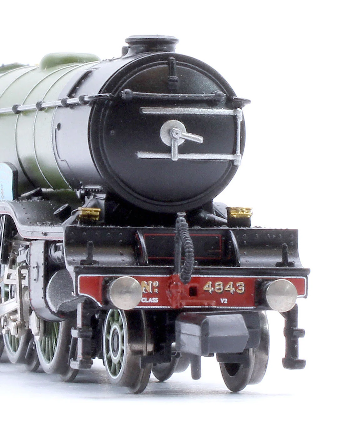 372-611 LNER V2 4843 'Kings Own Yorkshire Light Infantry' LNER Lined Green Steam Locomotive - Image 10