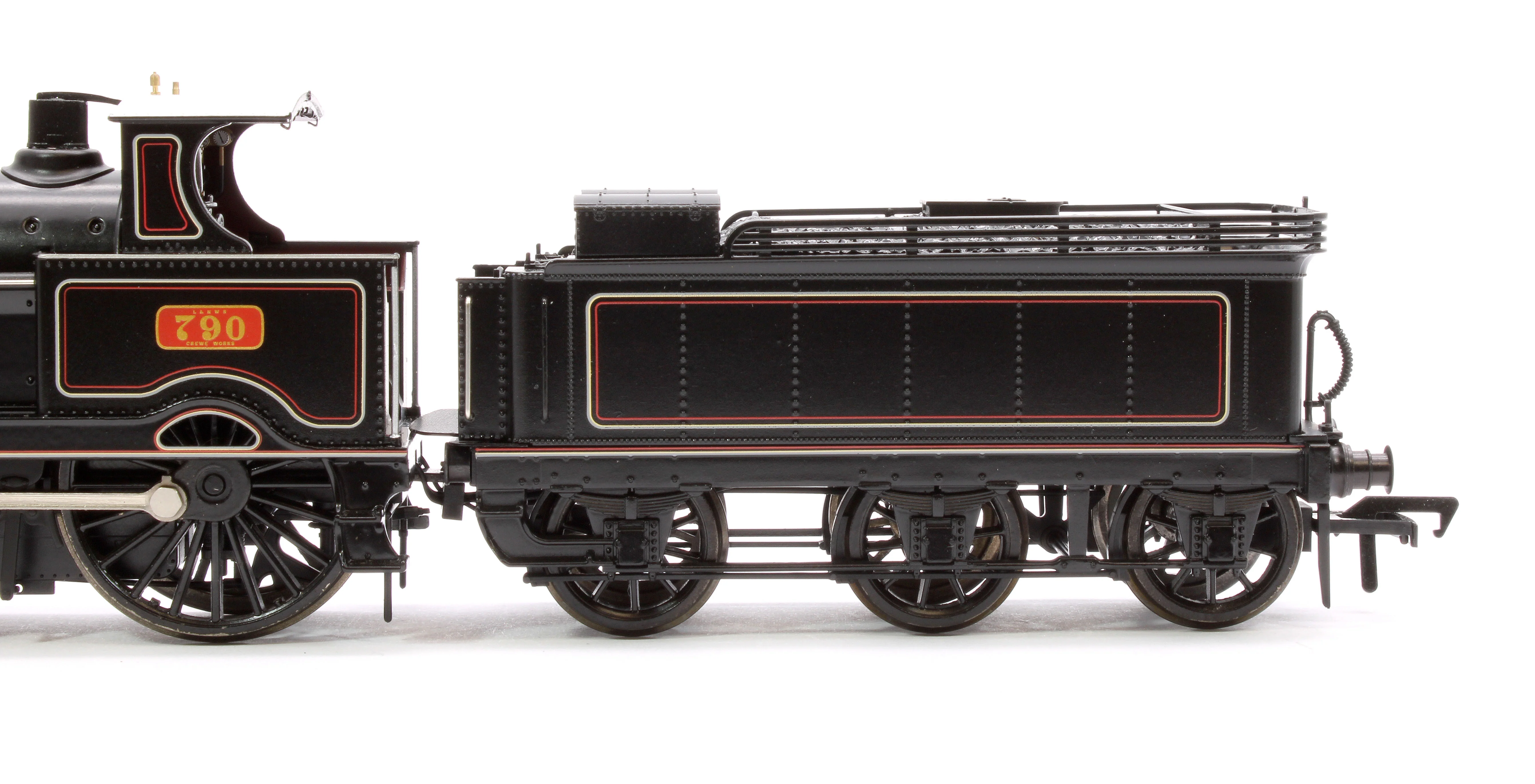 LNWR Improved Precedent 'Hardwicke' LNWR Black No.790 2-4-0 Steam Locomotive - Image 8