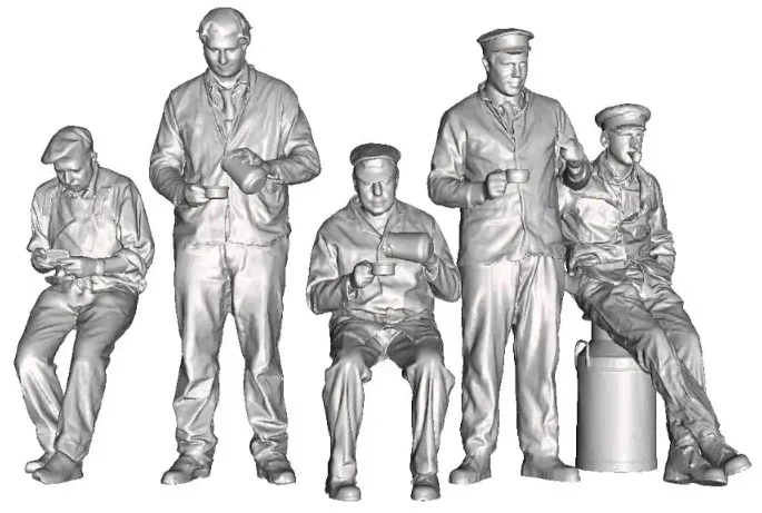 9003-043 O Gauge 1948-1968 British Railways - Loco Crew At Rest Bundle