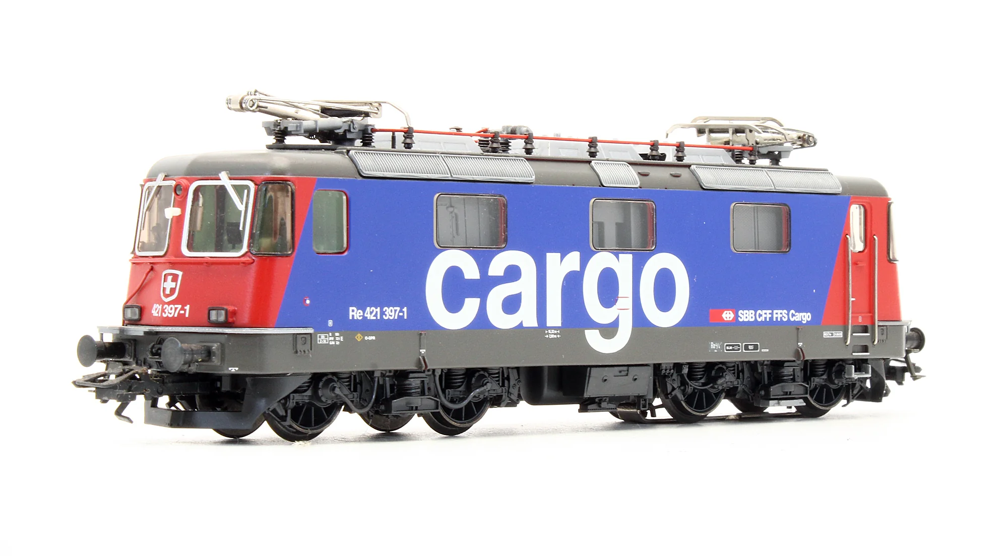 Pre-Owned SBB CFF FFS Cargo Re 421 397-1 Electric Locomotive - 3 Rail Digital - Image 2