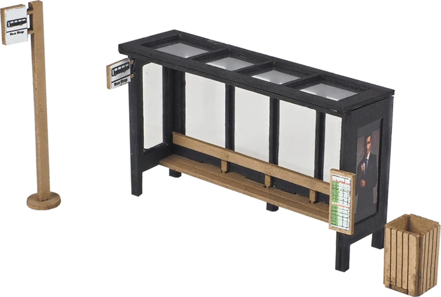 PO525 Bus Shelter Kit