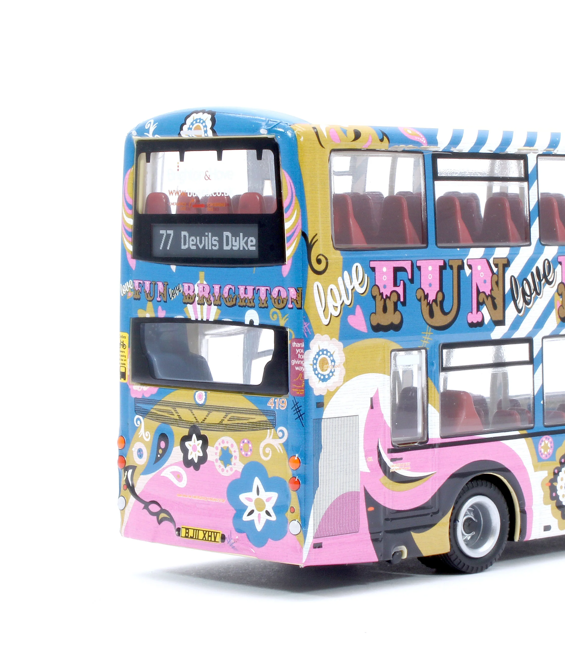 CP46503A Wright Eclipse Gemini 2 Brighton & Hove: 77 Devils Dyke - Image 5