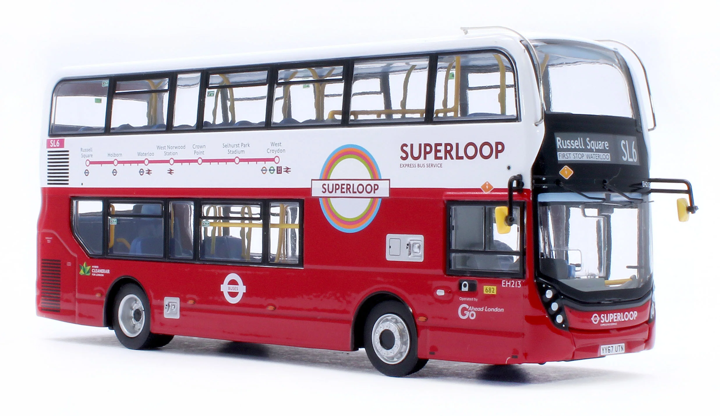 ADL Enviro400 MMC Go Ahead London Superloop SL6 - Image 7