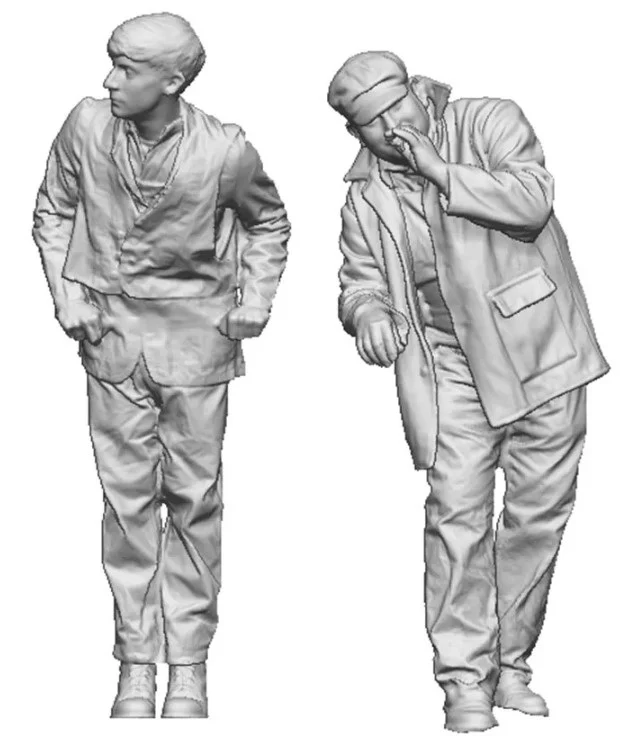 11224-076 OO Gauge Loco Specific Crew - 16in Hunslet Crew Pack