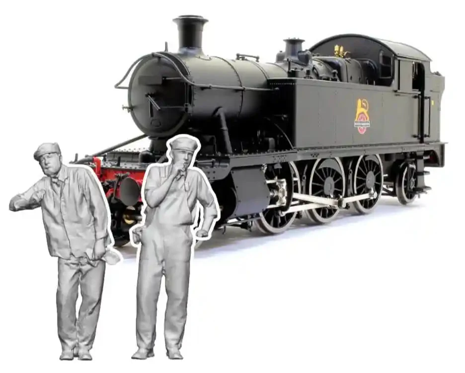 O Gauge Railway & Lineside - GWR 45XX / 4575 Crew