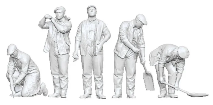 11320-076 OO Gauge 1948-1968 British Railways - Shed Staff Bundle 1