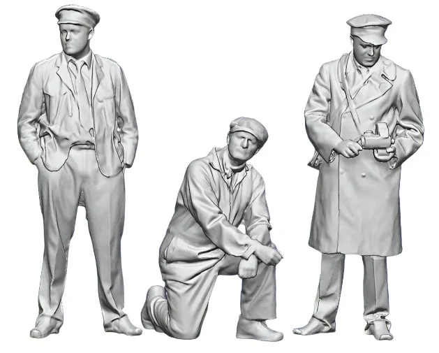 1305-076 OO Gauge 1948-1968 British Railways - Bus Crew Pack