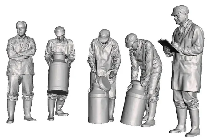 1499-076 OO Gauge 1948-1968 British Railways - Creamery Workers