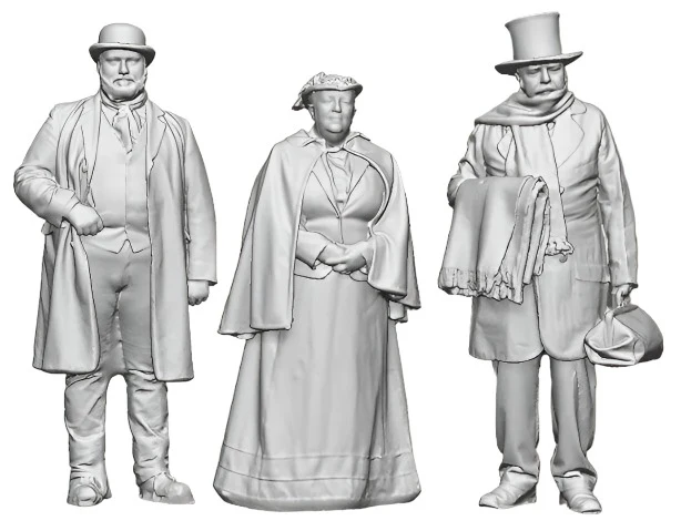 1521-148 N Gauge 1804-1870 Pioneering - Victorian People Set 2