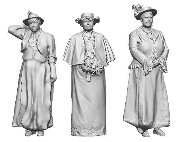 1523-076 OO Gauge 1804-1870 Pioneering - Victorian People Set 4