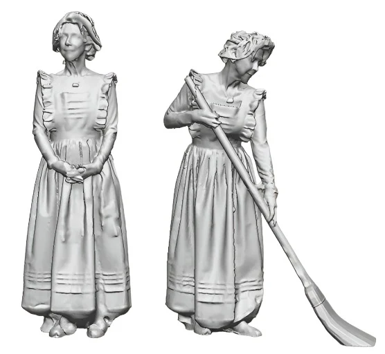1525-148 N Gauge 1804-1870 Pioneering - Victorian Servants