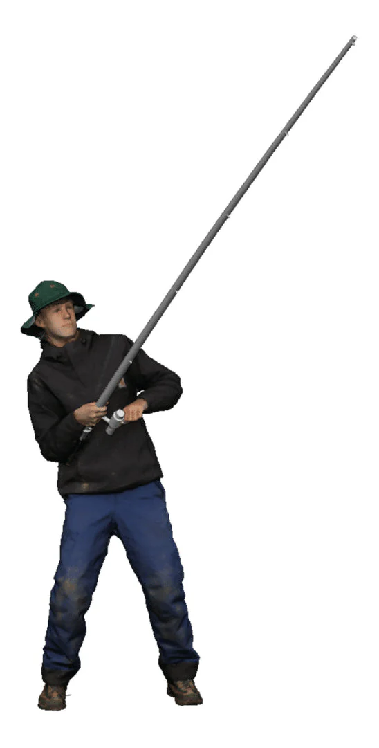 N Gauge - Town & Country - Fisherman - Image 2