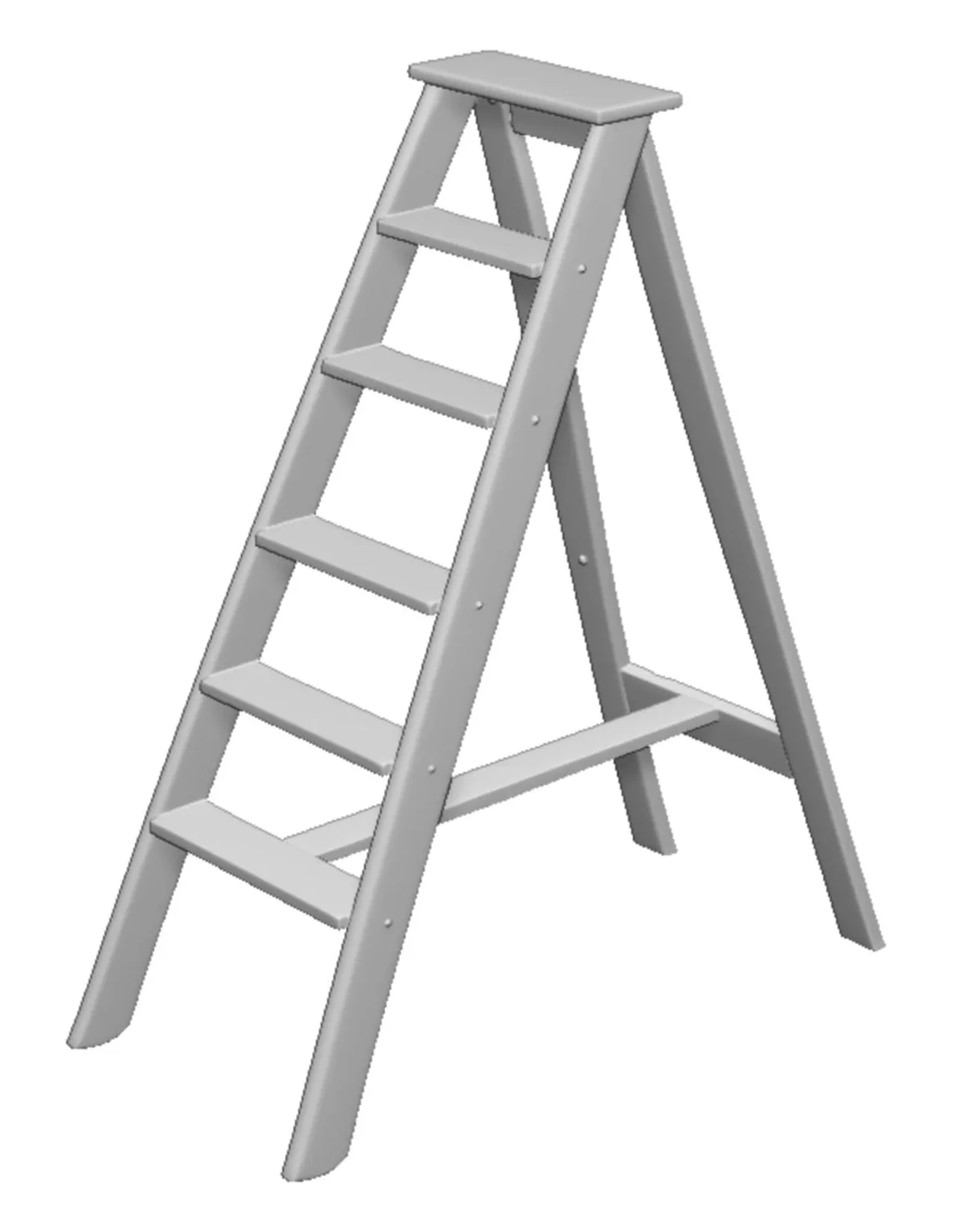 2709-148 N Gauge Detailing - Step Ladders x2
