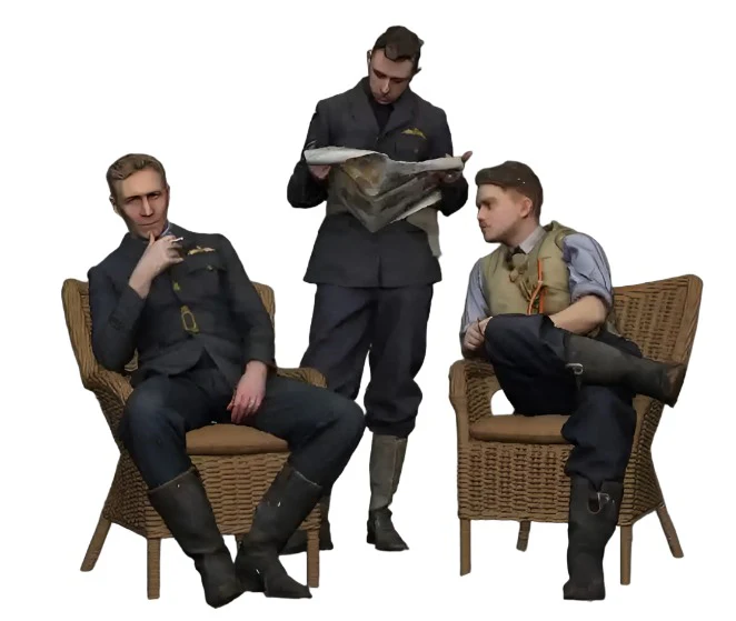 50201-048 1:48 Scale RAF Through the Ages - World War Two - RAF Dispersals Scene 1 - Image 2