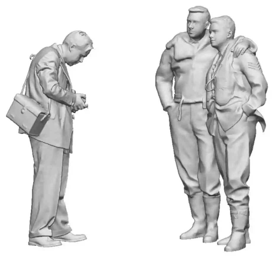 1:72 Scale RAF Through the Ages - World War Two - RAF Photographer and Pilots