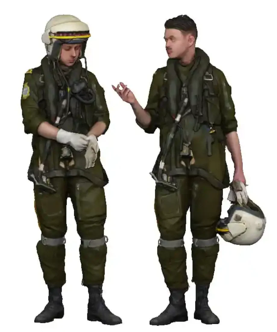 1:48 Scale RAF Through the Ages - Post War - FAA Buccaneer Crew - Image 2