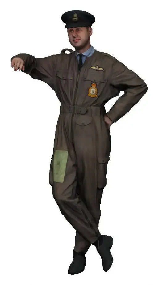 1:32 Scale RAF Through the Ages - RAF Late 40s/1950s Pilot