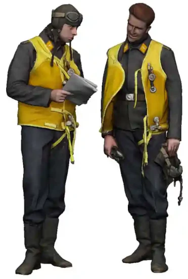 1:76 Scale - World War Two - Luftwaffe Pilots Reading Map - Image 2