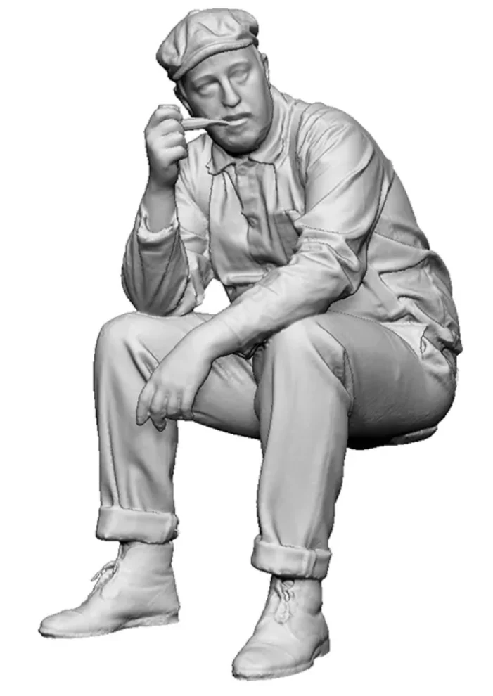 O Gauge - Trade & Services - Mill worker at rest