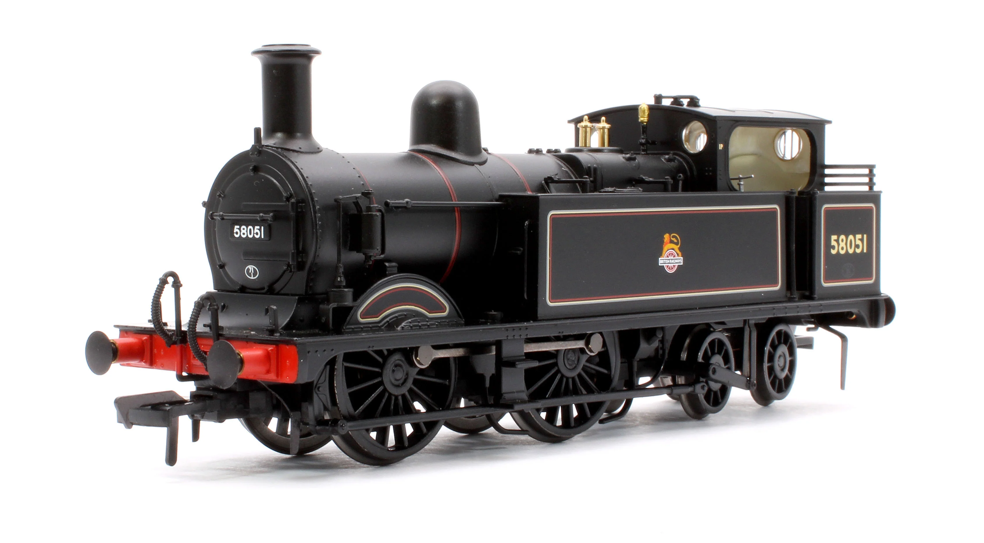 31-742A MR 1532 (1P) Tank 58051 BR Lined Black (Early Emblem) Steam Locomotive