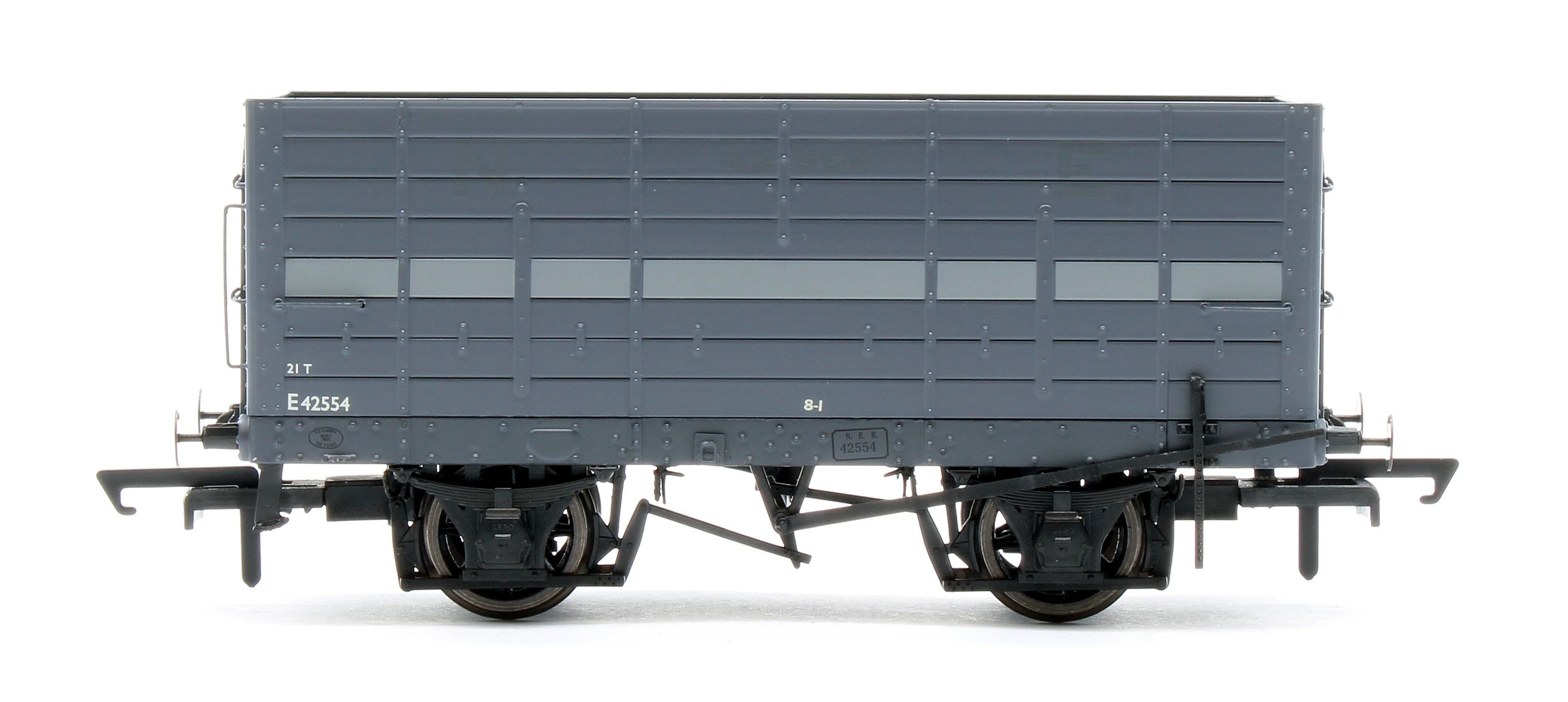 ACC2829 NER 20t Hopper - DGM 12 Hopper - BR Grey - Triple Pack - Image 6