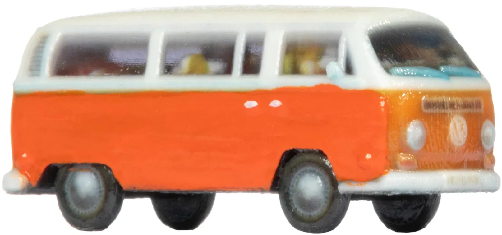 VW T2 Orange 3D Master Vehicle