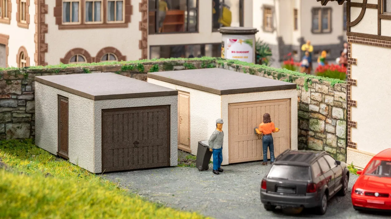 Prefab Garages (2) Laser Cut Minis Kit - Image 2