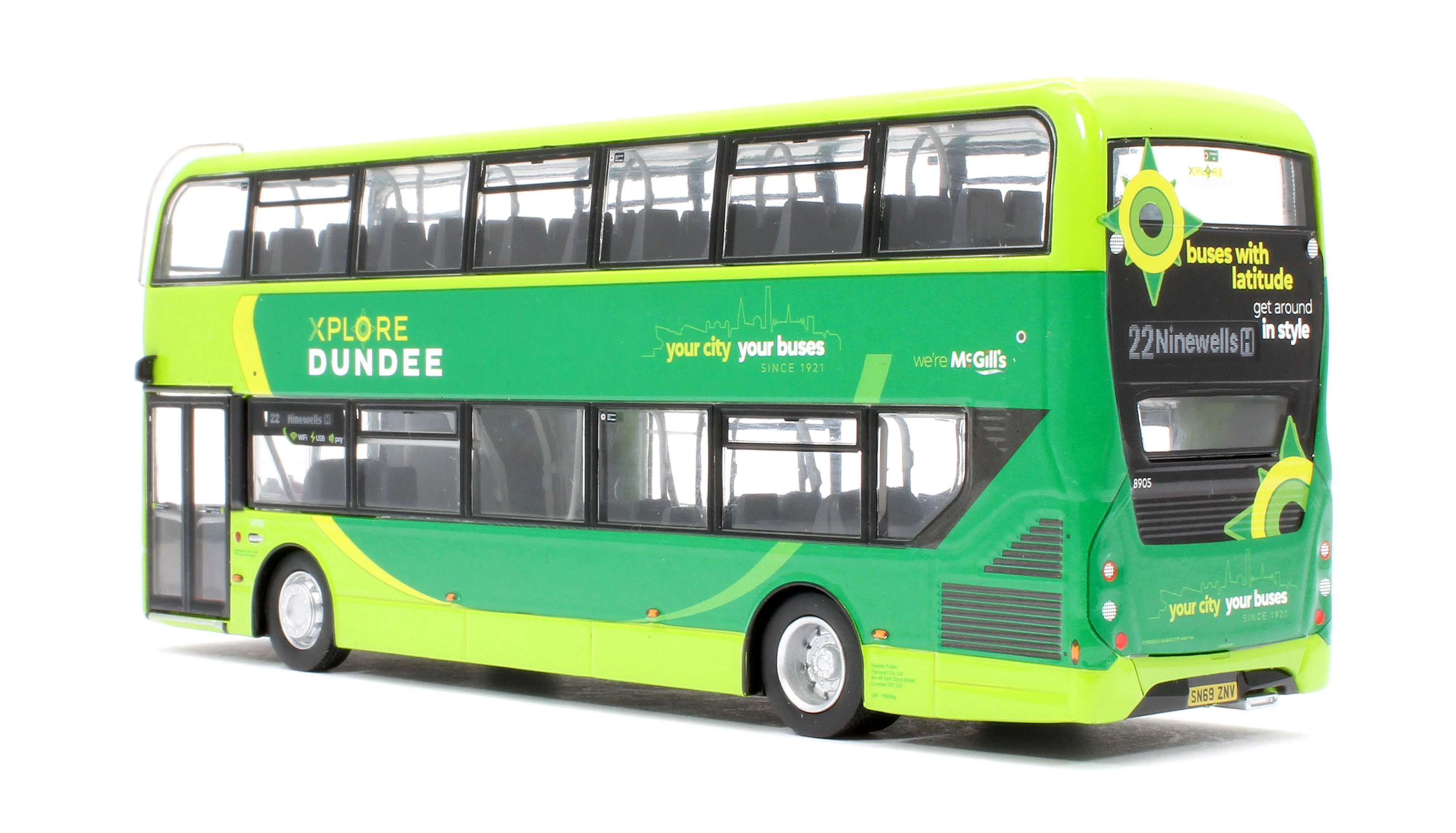 UK6541 ADL Enviro400 MMC - Xplore Dundee (8905 - SN69 ZNV) - Image 3