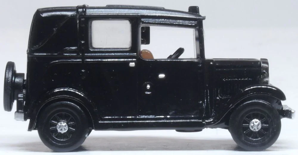 Austin Low Loader Taxi Black - Image 3