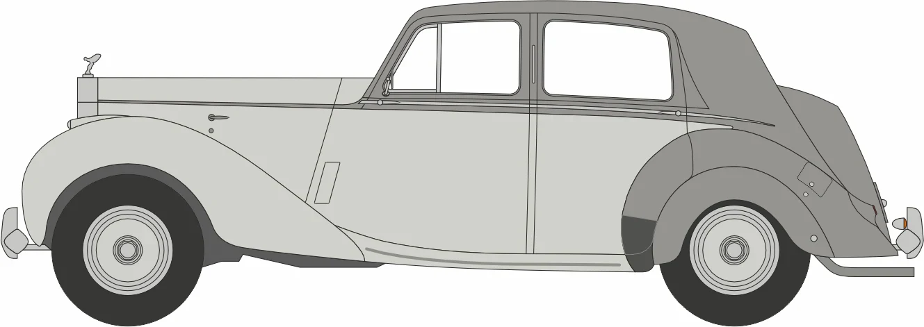 Rolls Royce Silver Dawn Two Tone Grey - Image 4
